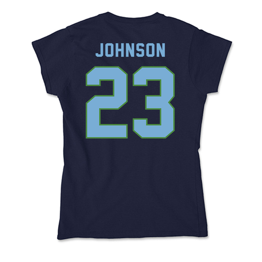 CSU Monterey Bay - NCAA Women's Basketball : Jolie Johnson - Classic Shersey Soft Style Women’s T-Shirt-1