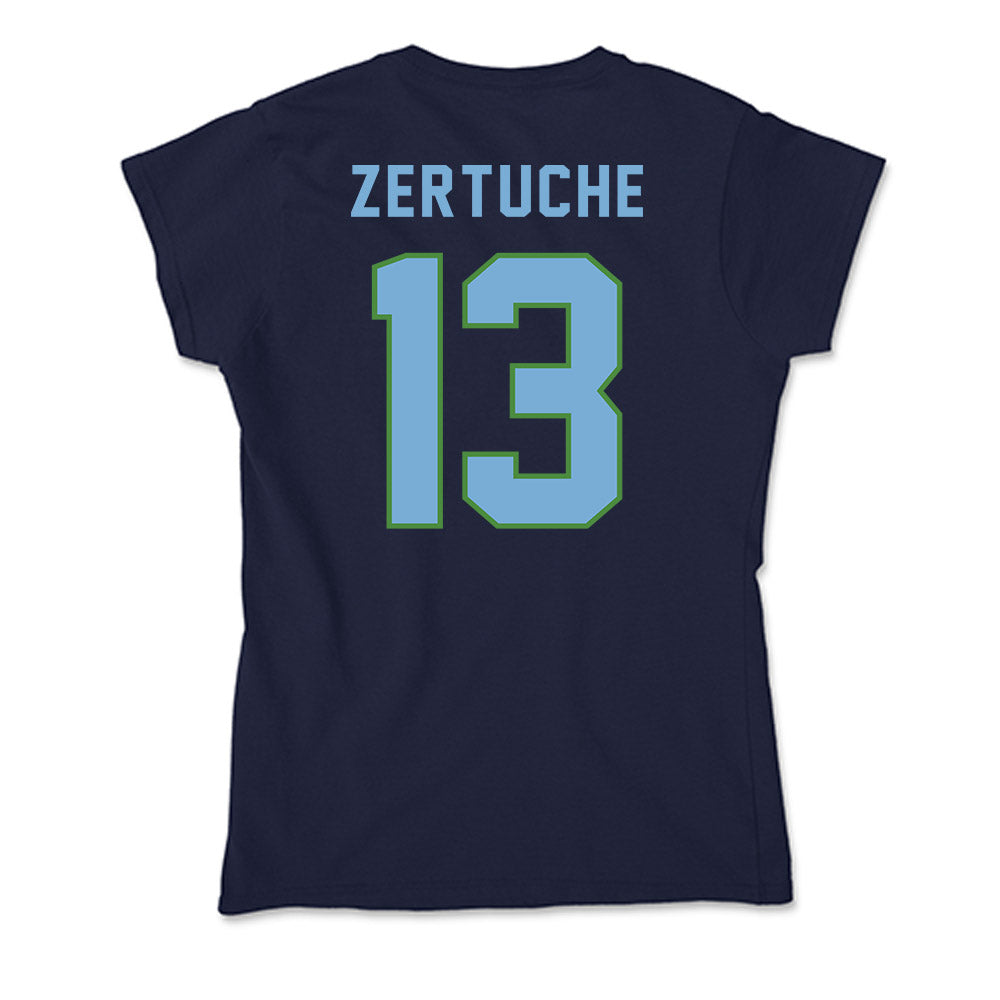 CSU Monterey Bay - NCAA Baseball : Noah Zertuche - Classic Shersey Soft Style Women’s T-Shirt-1
