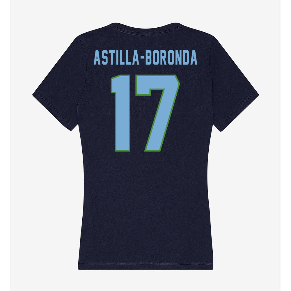 CSU Monterey Bay - NCAA Men's Soccer : Aidan Astilla-Boronda - Classic Shersey Women's V-Neck T-Shirt-1