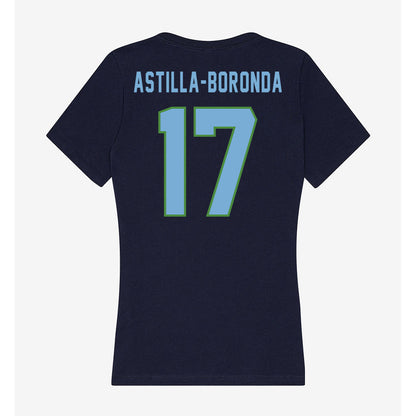 CSU Monterey Bay - NCAA Men's Soccer : Aidan Astilla-Boronda - Classic Shersey Women's V-Neck T-Shirt-1