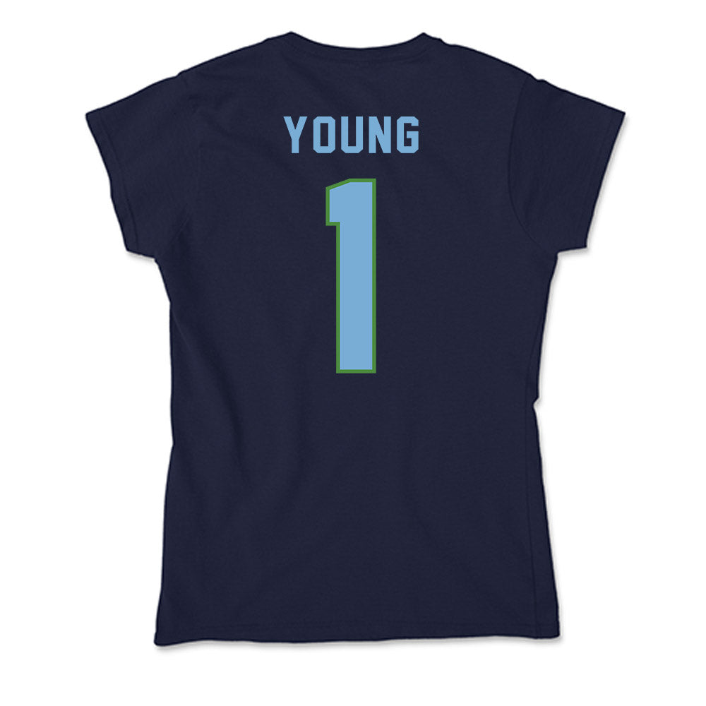 CSU Monterey Bay - NCAA Women's Basketball : Aliyah Young - Classic Shersey Soft Style Women’s T-Shirt-1