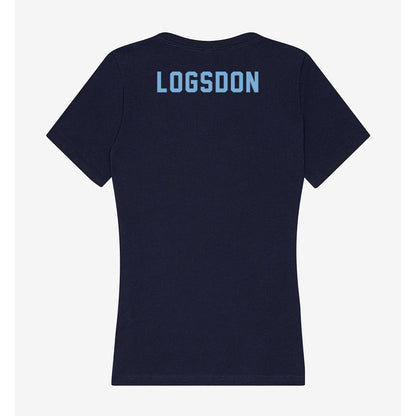 CSU Monterey Bay - NCAA Women's Cross Country : Sidney Logsdon - Classic Shersey Women's V-Neck T-Shirt-1