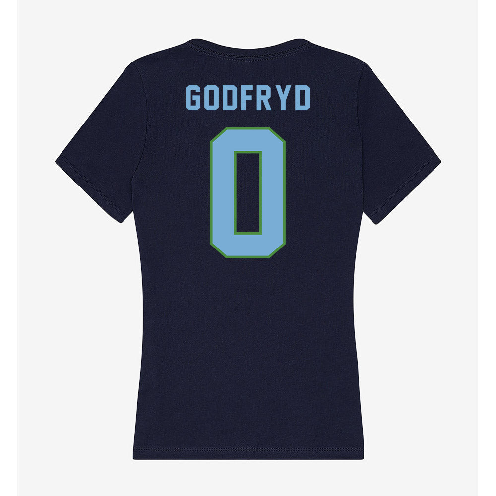 CSU Monterey Bay - NCAA Men's Soccer : Jerry Godfryd - Classic Shersey Women's V-Neck T-Shirt-1