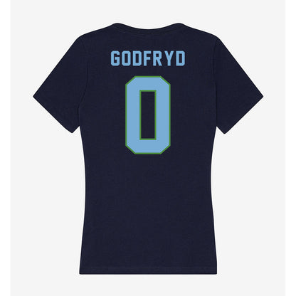 CSU Monterey Bay - NCAA Men's Soccer : Jerry Godfryd - Classic Shersey Women's V-Neck T-Shirt-1
