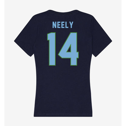 CSU Monterey Bay - NCAA Women's Volleyball : Lauren Neely - Classic Shersey Women's V-Neck T-Shirt-1