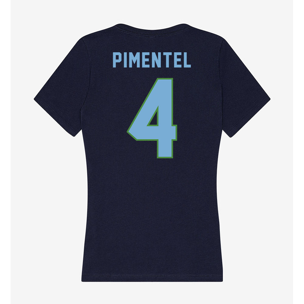 CSU Monterey Bay - NCAA Baseball : Holden Pimentel - Classic Shersey Women's V-Neck T-Shirt-1