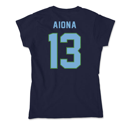 CSU Monterey Bay - NCAA Men's Soccer : Jacob Aiona - Classic Shersey Soft Style Women’s T-Shirt-1