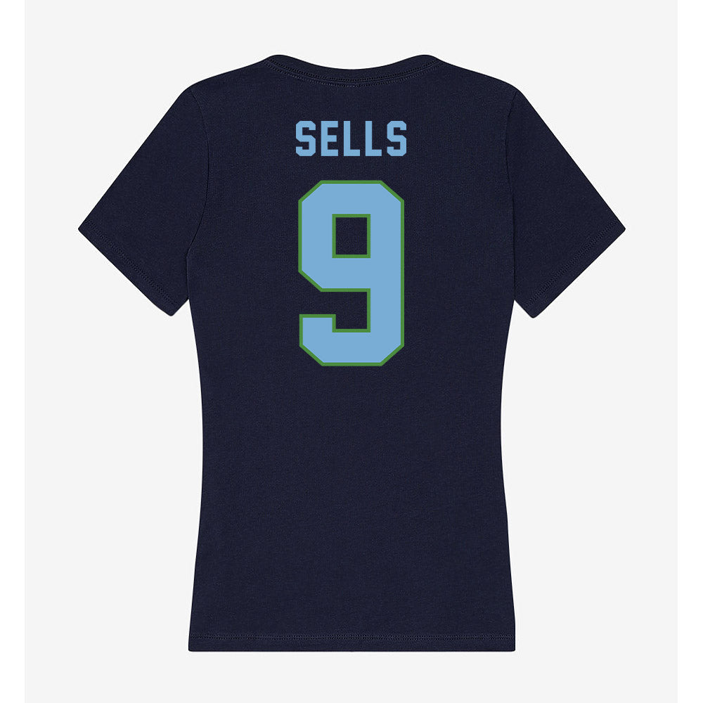 CSU Monterey Bay - NCAA Men's Soccer : Sylas Sells - Classic Shersey Women's V-Neck T-Shirt-1