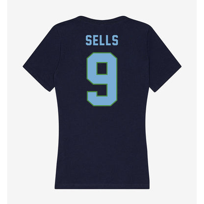 CSU Monterey Bay - NCAA Men's Soccer : Sylas Sells - Classic Shersey Women's V-Neck T-Shirt-1