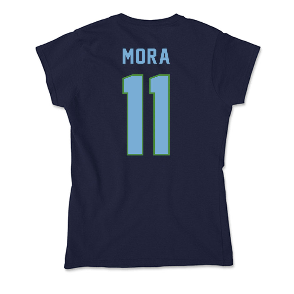 CSU Monterey Bay - NCAA Men's Basketball : Michael Mora - Classic Shersey Soft Style Women’s T-Shirt-1
