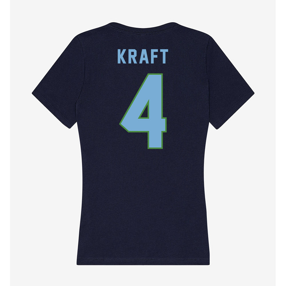 CSU Monterey Bay - NCAA Women's Volleyball : Jenna Kraft - Classic Shersey Women's V-Neck T-Shirt-1