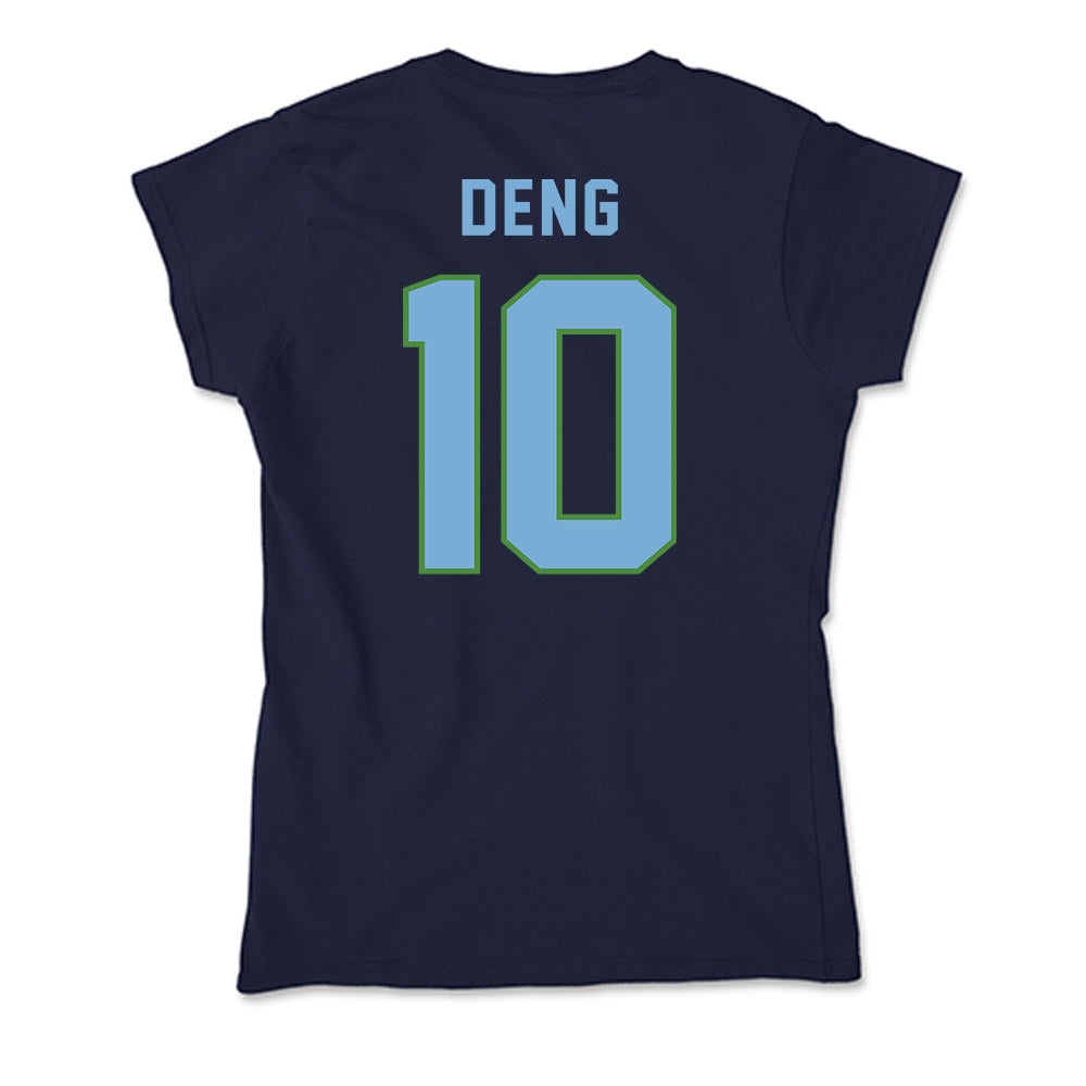 CSU Monterey Bay - NCAA Men's Basketball : Chol Deng - Classic Shersey Soft Style Women’s T-Shirt-1