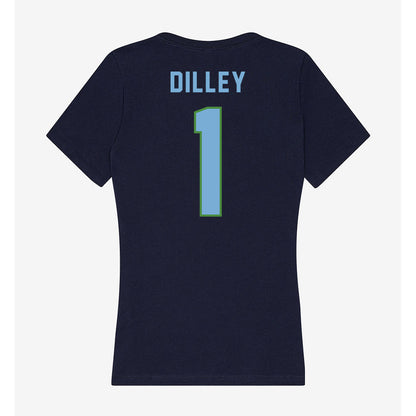 CSU Monterey Bay - NCAA Women's Volleyball : Mia Dilley - Classic Shersey Women's V-Neck T-Shirt-1