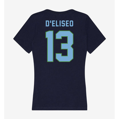 CSU Monterey Bay - NCAA Women's Volleyball : Juliette D'Eliseo - Classic Shersey Women's V-Neck T-Shirt-1