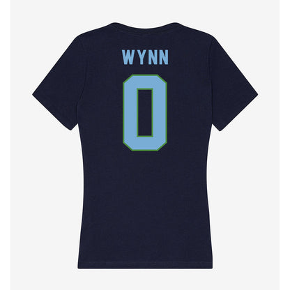 CSU Monterey Bay - NCAA Women's Soccer : Olivia Wynn - Classic Shersey Women's V-Neck T-Shirt-1