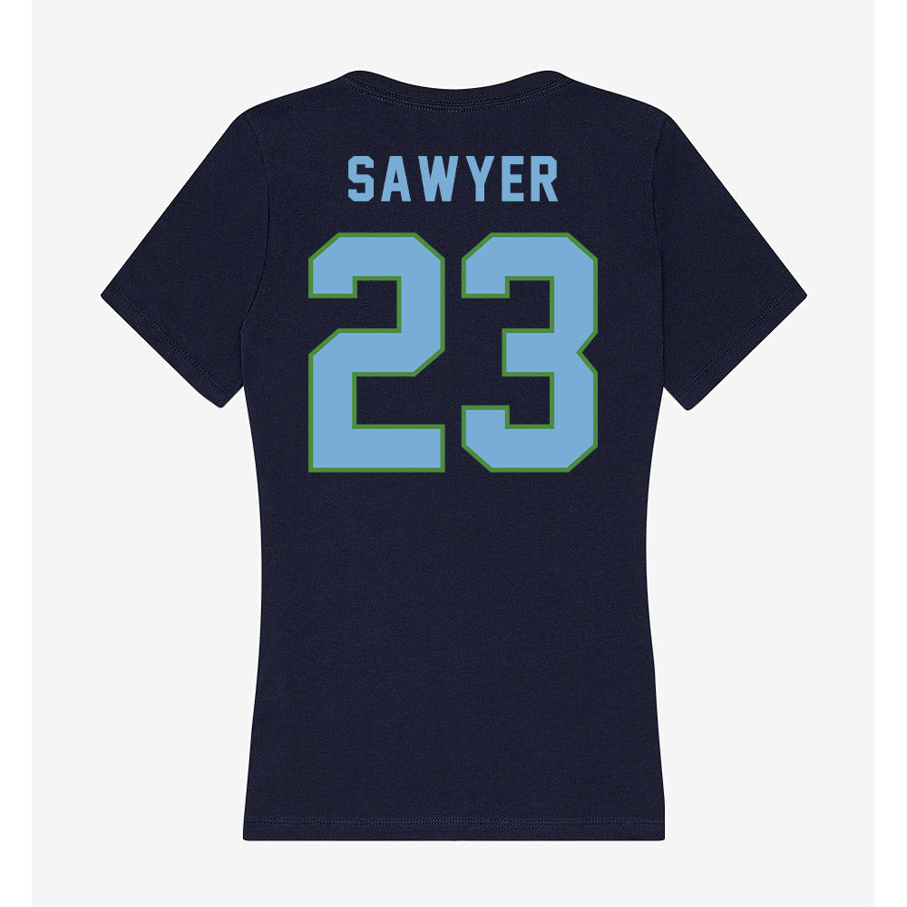 CSU Monterey Bay - NCAA Women's Soccer : Jordan Sawyer - Classic Shersey Women's V-Neck T-Shirt-1
