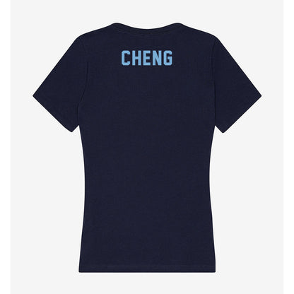 CSU Monterey Bay - NCAA Women's Golf : Audrey Cheng - Classic Shersey Women's V-Neck T-Shirt-1