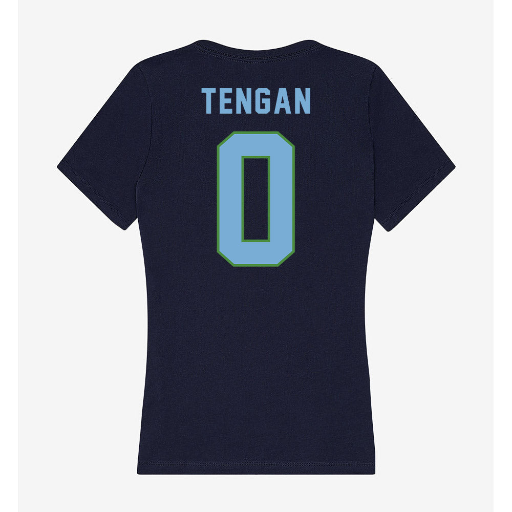  - NCAA Men's Basketball : Jaden Tengan - Classic Shersey Women's V-Neck T-Shirt-1