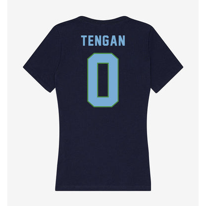  - NCAA Men's Basketball : Jaden Tengan - Classic Shersey Women's V-Neck T-Shirt-1