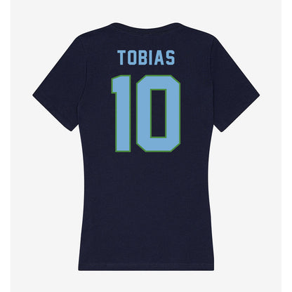 CSU Monterey Bay - NCAA Women's Soccer : Naomi Tobias - Classic Shersey Women's V-Neck T-Shirt-1
