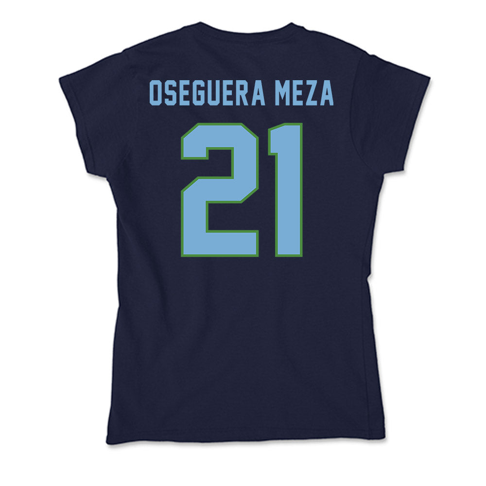CSU Monterey Bay - NCAA Men's Soccer : Alvaro Oseguera Meza - Classic Shersey Soft Style Women’s T-Shirt-1