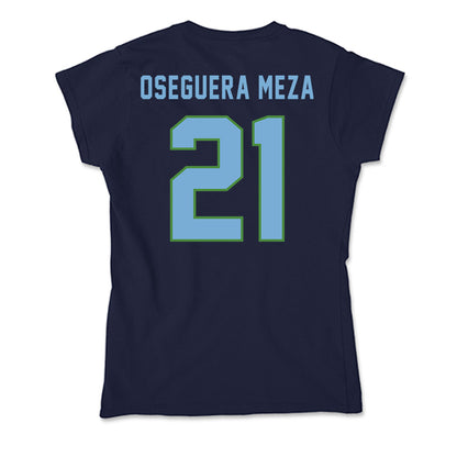 CSU Monterey Bay - NCAA Men's Soccer : Alvaro Oseguera Meza - Classic Shersey Soft Style Women’s T-Shirt-1