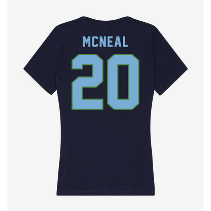 CSU Monterey Bay - NCAA Women's Basketball : Jayden McNeal - Classic Shersey Women's V-Neck T-Shirt-1
