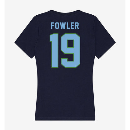 CSU Monterey Bay - NCAA Women's Soccer : Kaylie Fowler - Classic Shersey Women's V-Neck T-Shirt-1