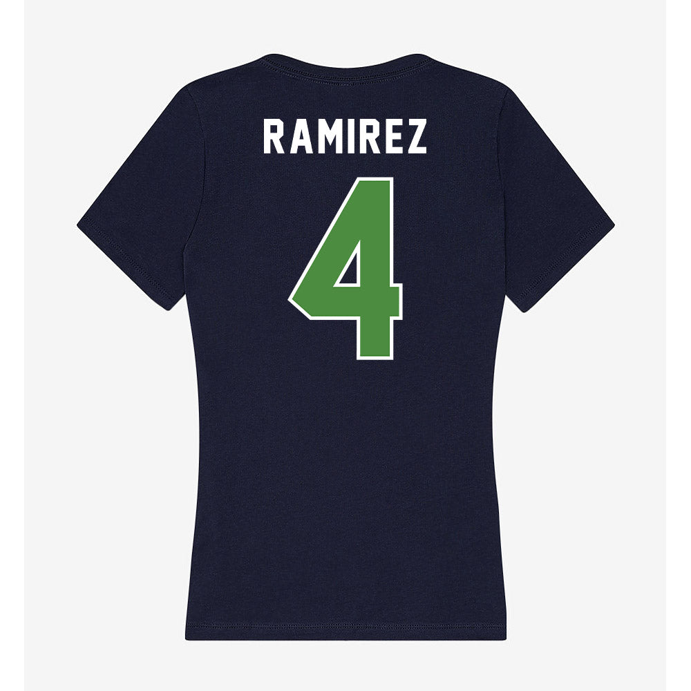 CSU Monterey Bay - NCAA Women's Basketball : Jade Ramirez - Classic Shersey Women's V-Neck T-Shirt-1