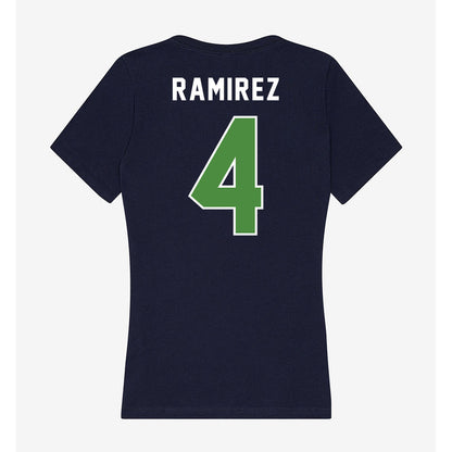 CSU Monterey Bay - NCAA Women's Basketball : Jade Ramirez - Classic Shersey Women's V-Neck T-Shirt-1