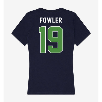 CSU Monterey Bay - NCAA Women's Soccer : Kaylie Fowler - Classic Shersey Women's V-Neck T-Shirt-1