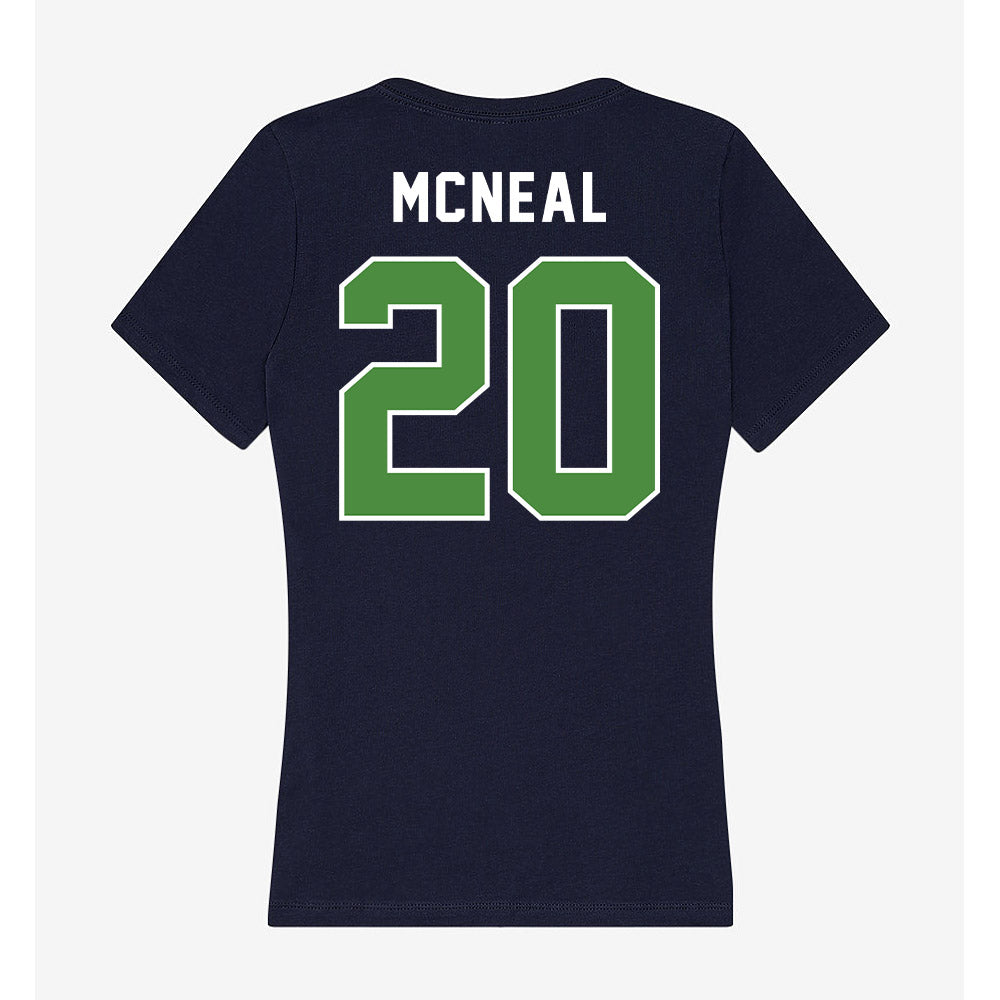 CSU Monterey Bay - NCAA Women's Basketball : Jayden McNeal - Classic Shersey Women's V-Neck T-Shirt-1