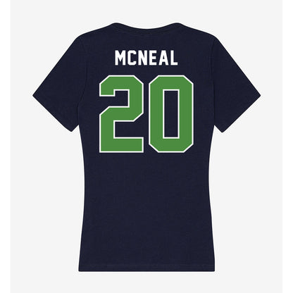CSU Monterey Bay - NCAA Women's Basketball : Jayden McNeal - Classic Shersey Women's V-Neck T-Shirt-1