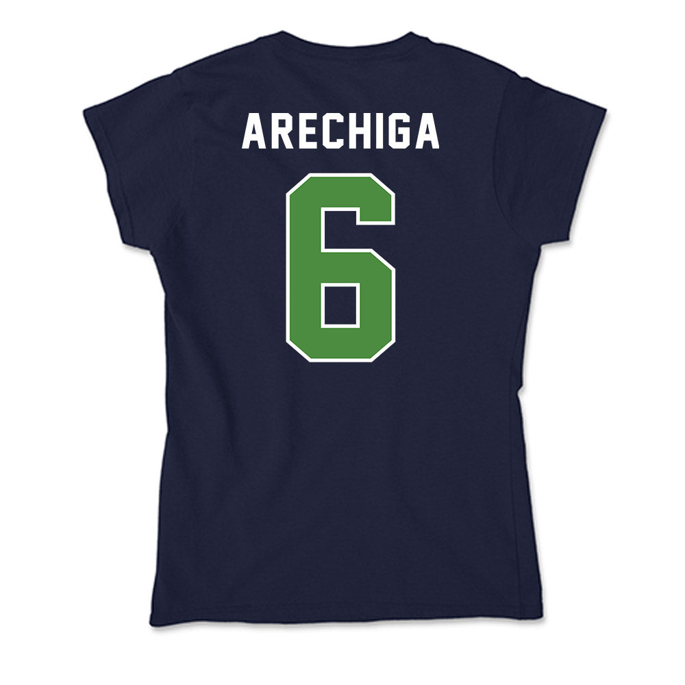 CSU Monterey Bay - NCAA Men's Soccer : Omar Arechiga - Classic Shersey Soft Style Women’s T-Shirt-1
