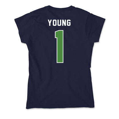 CSU Monterey Bay - NCAA Women's Basketball : Aliyah Young - Classic Shersey Soft Style Women’s T-Shirt-1