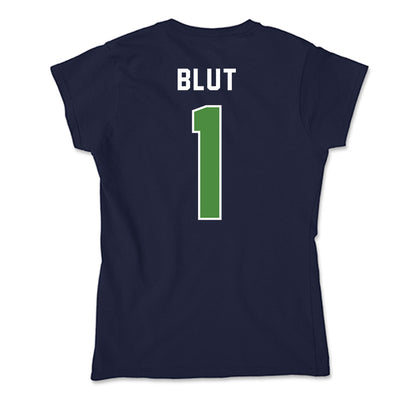 CSU Monterey Bay - NCAA Men's Basketball : Warren Blut - Classic Shersey Soft Style Women’s T-Shirt-1
