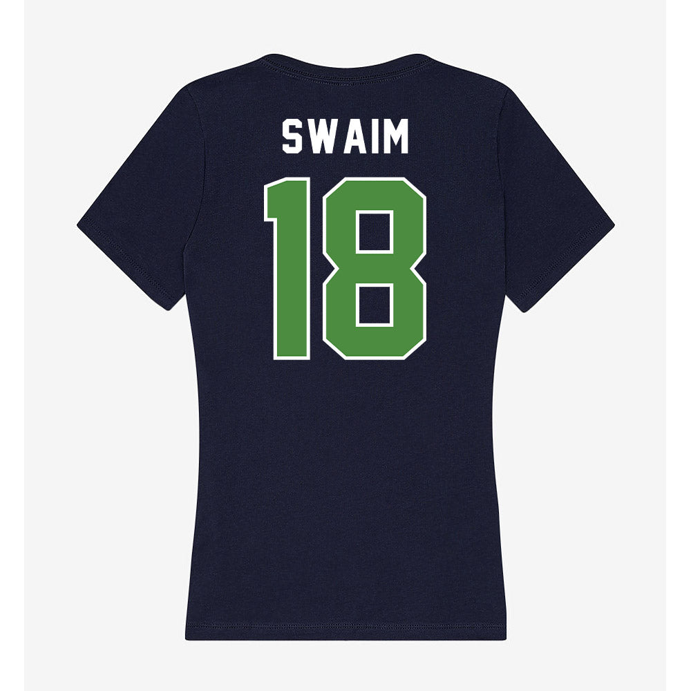 CSU Monterey Bay - NCAA Women's Water Polo : Gabby Swaim - Classic Shersey Women's V-Neck T-Shirt-1