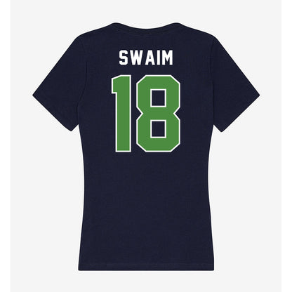 CSU Monterey Bay - NCAA Women's Water Polo : Gabby Swaim - Classic Shersey Women's V-Neck T-Shirt-1