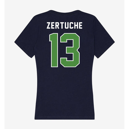 CSU Monterey Bay - NCAA Baseball : Noah Zertuche - Classic Shersey Women's V-Neck T-Shirt-1