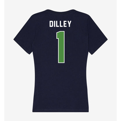 CSU Monterey Bay - NCAA Women's Volleyball : Mia Dilley - Classic Shersey Women's V-Neck T-Shirt-1