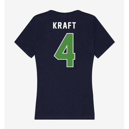 CSU Monterey Bay - NCAA Women's Volleyball : Jenna Kraft - Classic Shersey Women's V-Neck T-Shirt-1