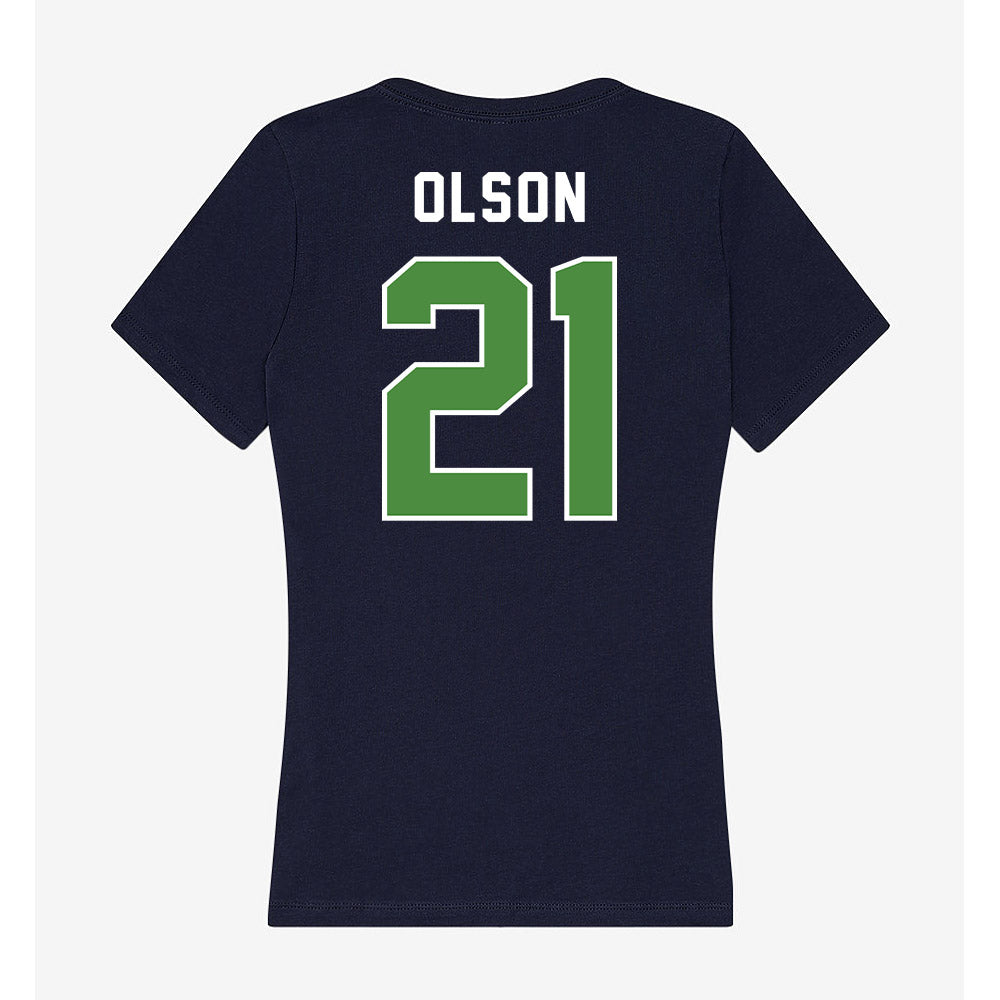 CSU Monterey Bay - NCAA Women's Volleyball : Piper Olson - Classic Shersey Women's V-Neck T-Shirt-1