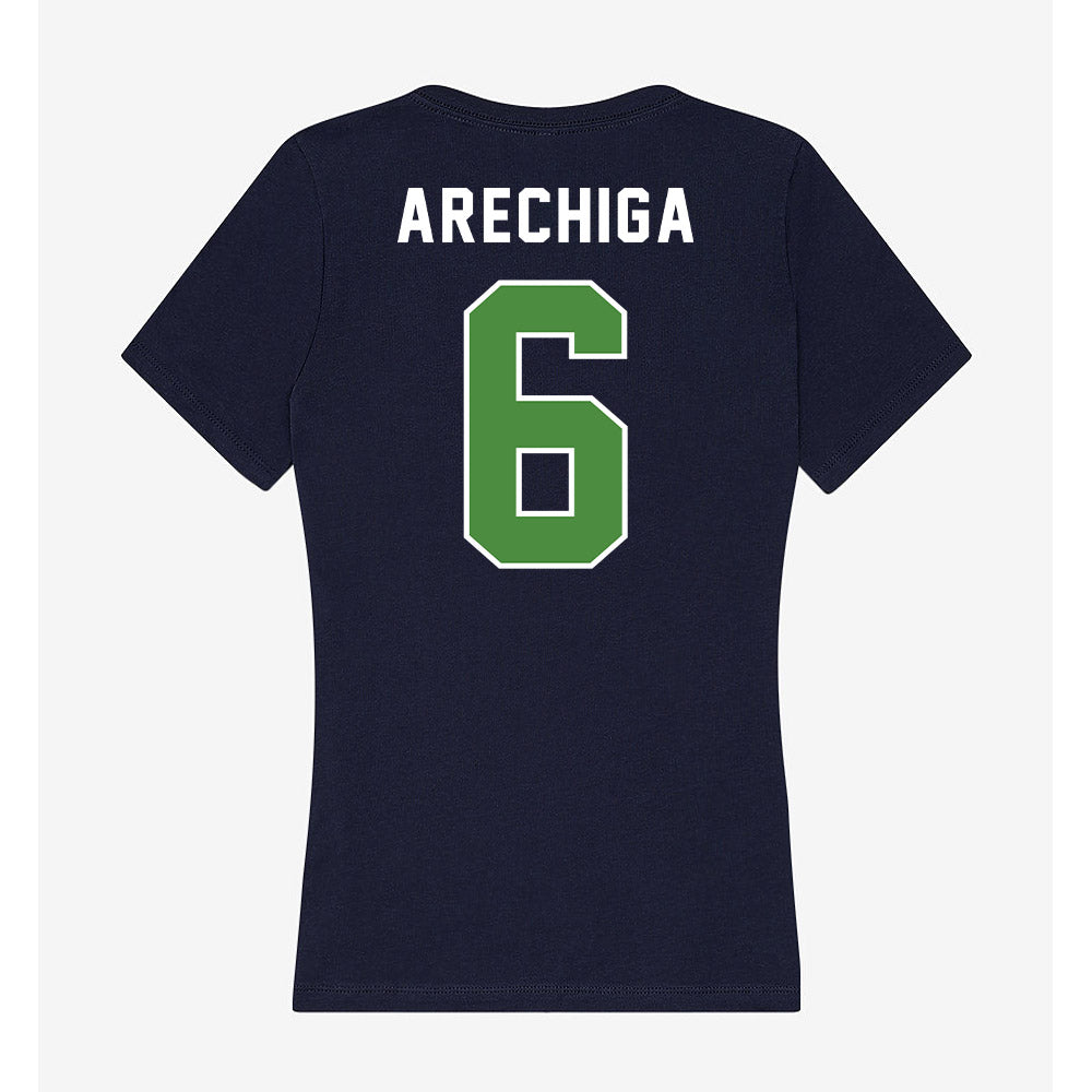 CSU Monterey Bay - NCAA Men's Soccer : Omar Arechiga - Classic Shersey Women's V-Neck T-Shirt-1