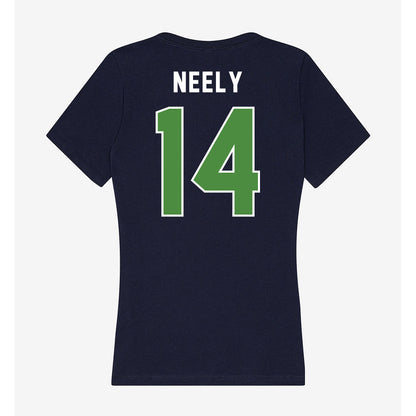 CSU Monterey Bay - NCAA Women's Volleyball : Lauren Neely - Classic Shersey Women's V-Neck T-Shirt-1