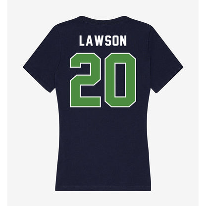 CSU Monterey Bay - NCAA Softball : Aniya Lawson - Classic Shersey Women's V-Neck T-Shirt-1