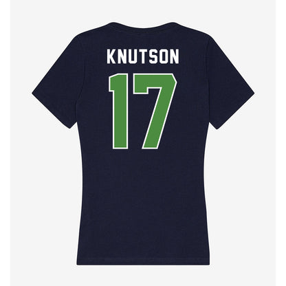 CSU Monterey Bay - NCAA Softball : Jordan Knutson - Classic Shersey Women's V-Neck T-Shirt-1