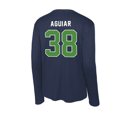 CSU Monterey Bay - NCAA Baseball : Drew Aguiar - Classic Shersey Activewear Long Sleeve T-Shirt-1