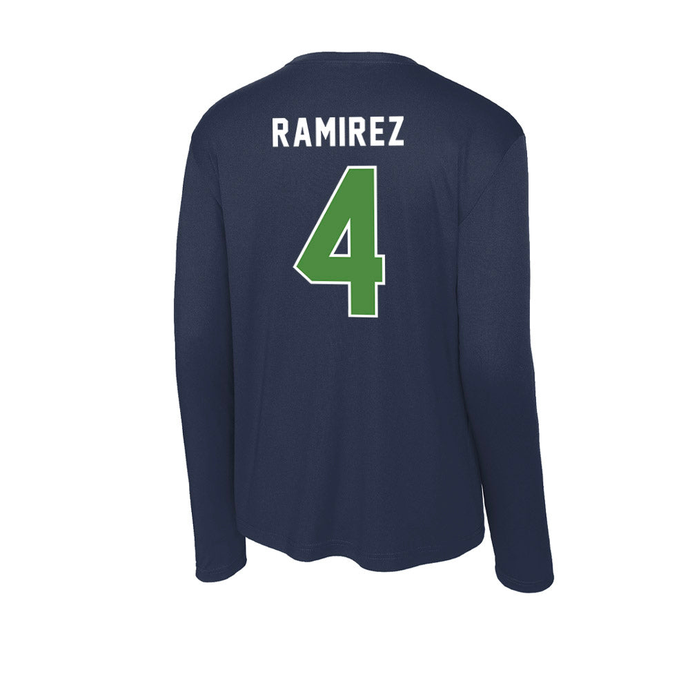 CSU Monterey Bay - NCAA Women's Basketball : Jade Ramirez - Classic Shersey Activewear Long Sleeve T-Shirt-1