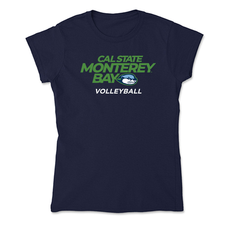 CSU Monterey Bay - NCAA Women's Volleyball : Gia Hoffman - Classic Shersey Soft Style Women’s T-Shirt-0