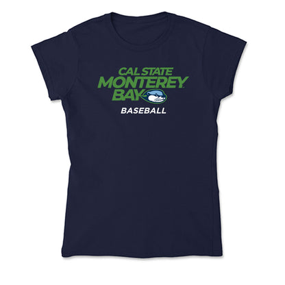 CSU Monterey Bay - NCAA Baseball : Drew Aguiar - Classic Shersey Soft Style Women’s T-Shirt-0